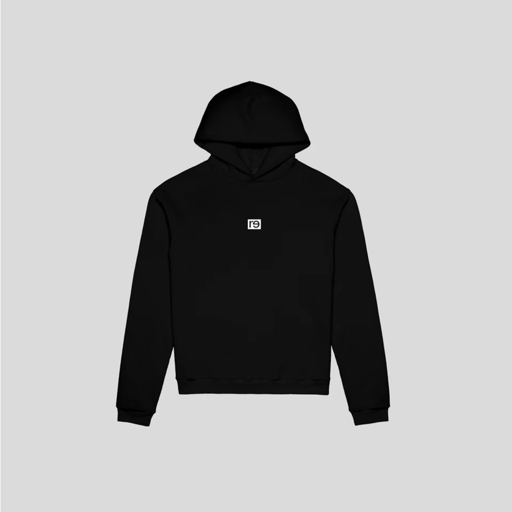 RE INC Black Hoodie size XL